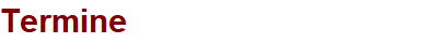 Termine